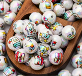 16mm Medical Print Beads Mix-A22